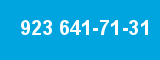 923 641-71-31